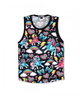 Camiseta Unicornios S/Mangas