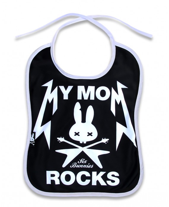 Babero Mom Rock