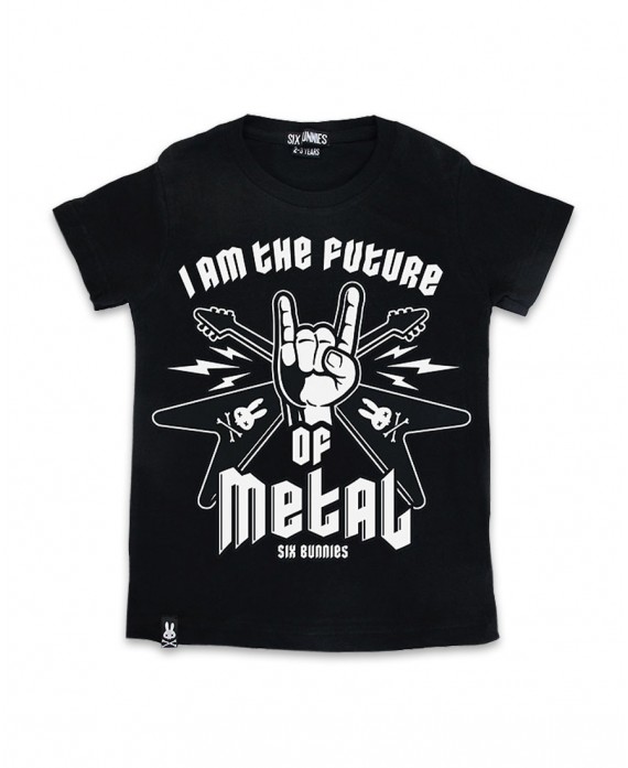 Camiseta Metal Negra