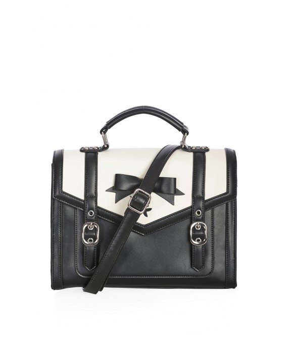 Bolso maletín Skull ribbon