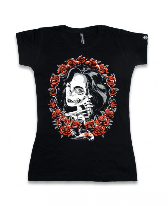 Camiseta Muerta Rosas